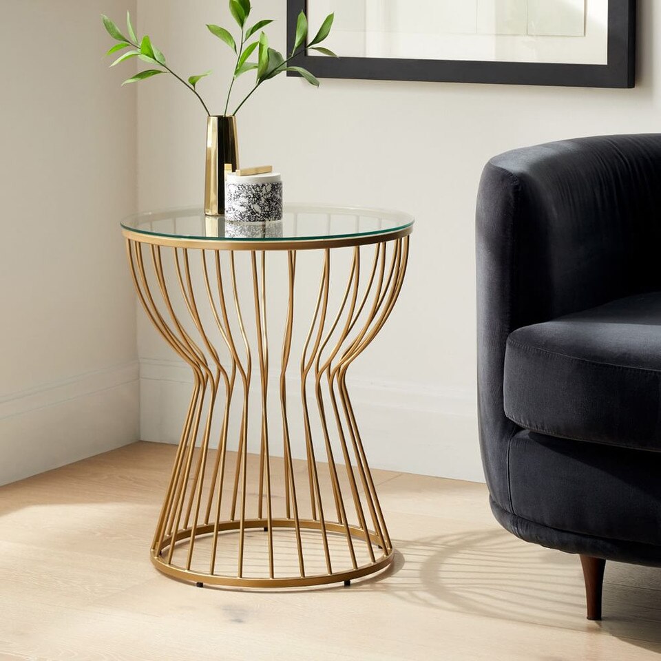 Pillar Side Table west elm United Kingdom
